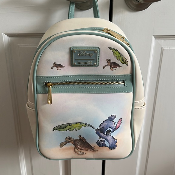 Loungefly Bags Stitch Loungefly Mini Backpack And Coin Purse Disney